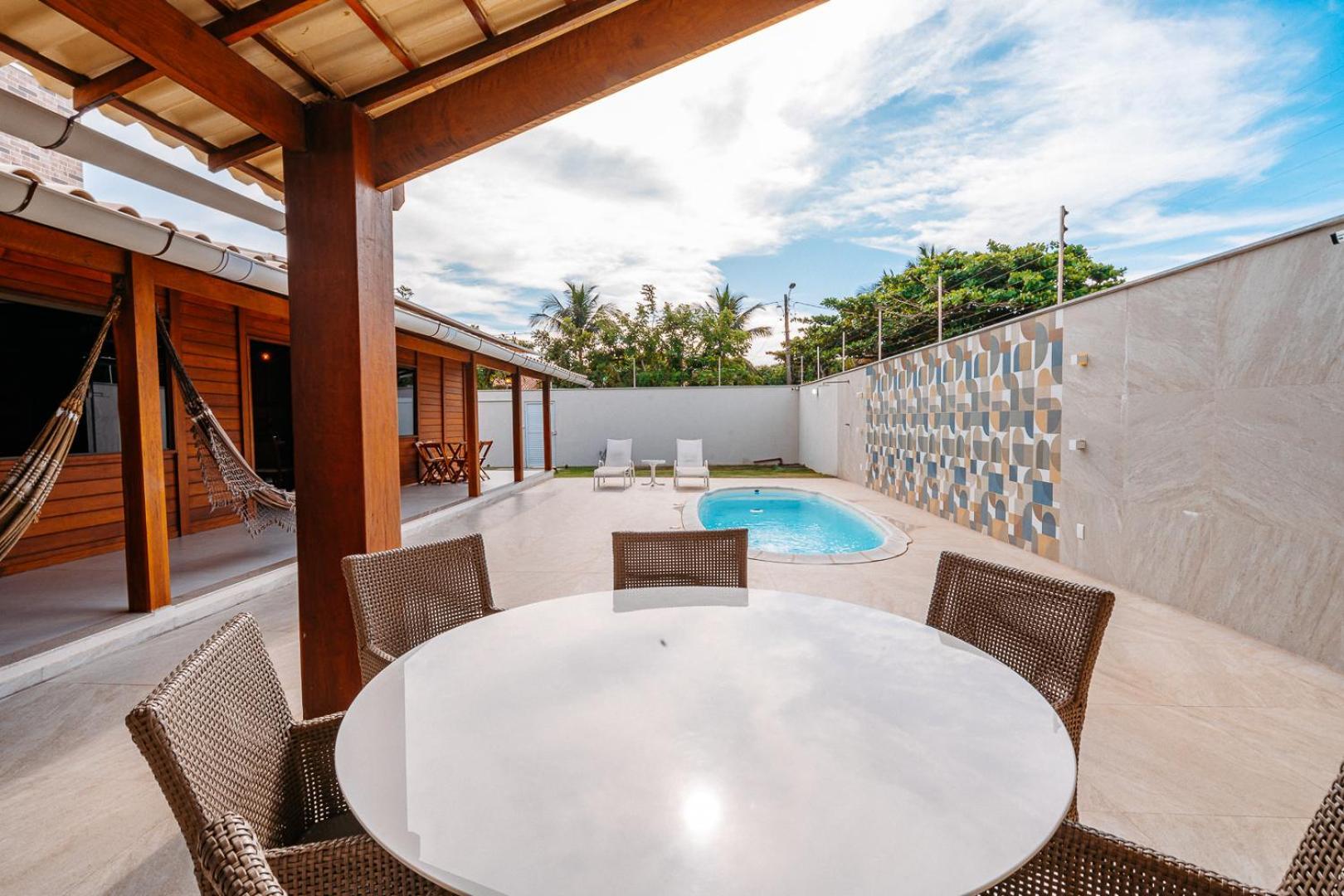 Casadecastelhanos, Quadra Do Mar De Castelhanos, 4 Suites Com Ar, Churrasqueira, Piscina, Hidromassagem, Cozinha Integrada Gourmet Ideal Para Familia E Amigos Anchieta  Exterior photo